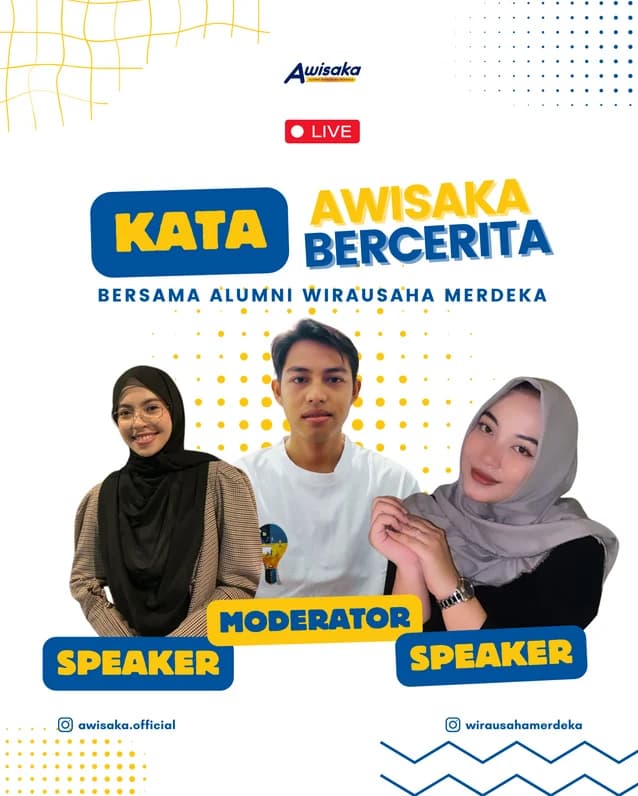 Poster Kata Awisaka Bercerita