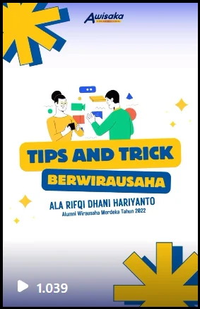 Video Tips and Trick Berwirausaha