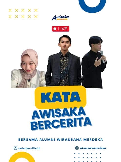 Poster Kata Awisaka Bercerita edisi berikutnya