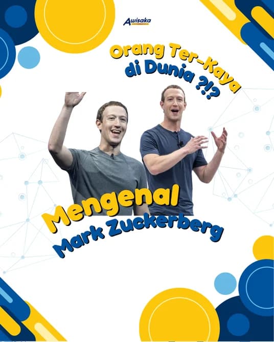Konten edukasi “Mengenal Mark Zuckerberg”
